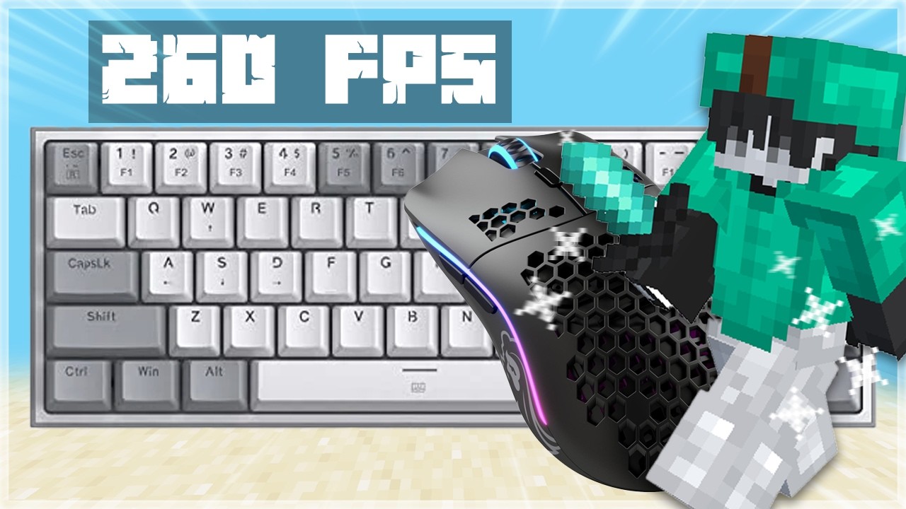 Mouse + Keyboard ASMR Sounds 🔊 | Hypixel Bedwars