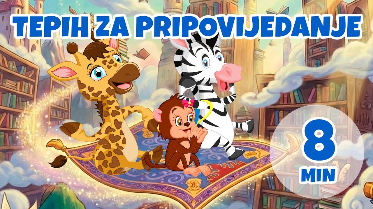 Tepih za pripovijedanje - 8 min Giramille | Dječje pjesmice i dječije pjesmice