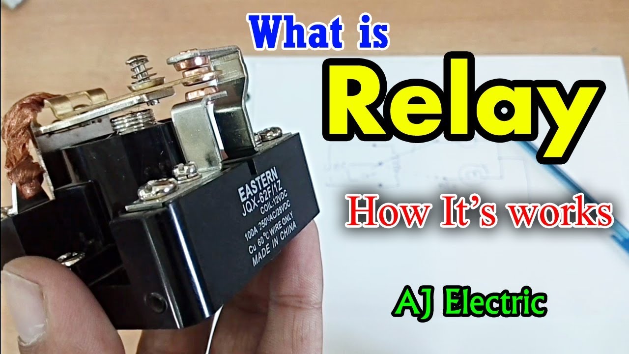 What is Relay and how it works in hindi/urdu | relay working