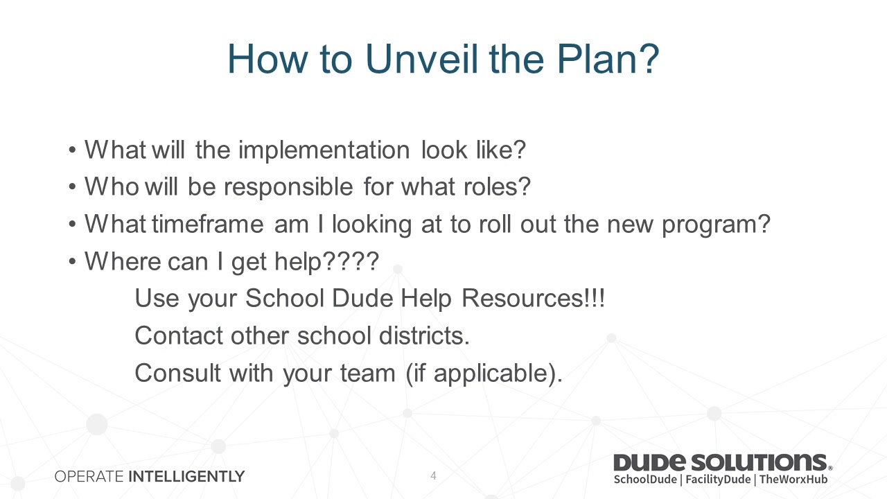 Creating a Facility Use Program Webinar
