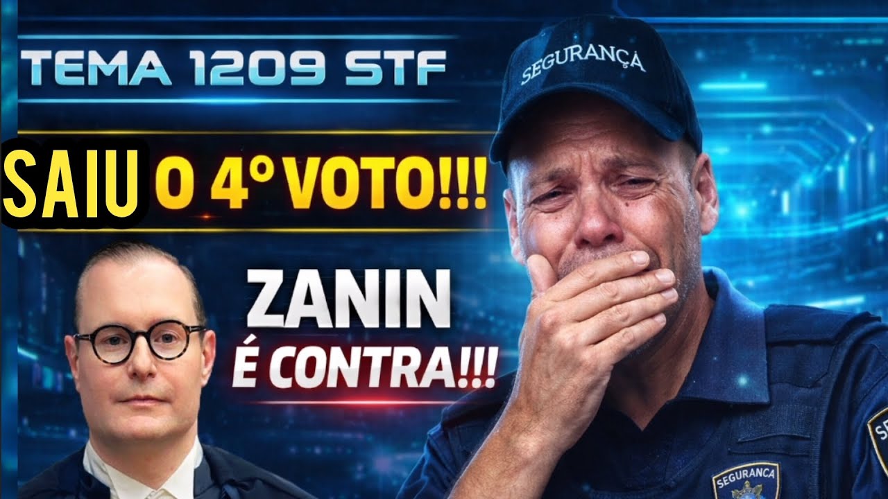 (((🔴))) TEMA 1209 STF | 4⁰ VOTO ACABOU DE SAIR !!!