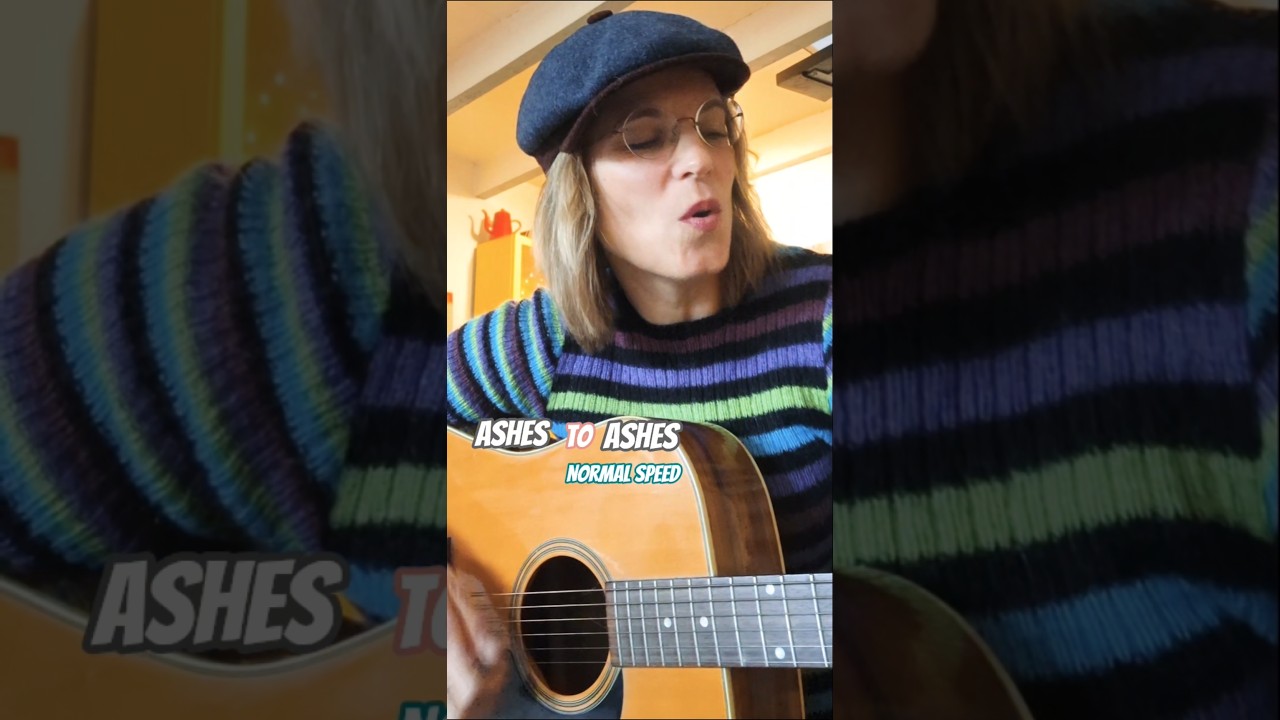 ashes to ashes (David Bowie cover, normal speed)