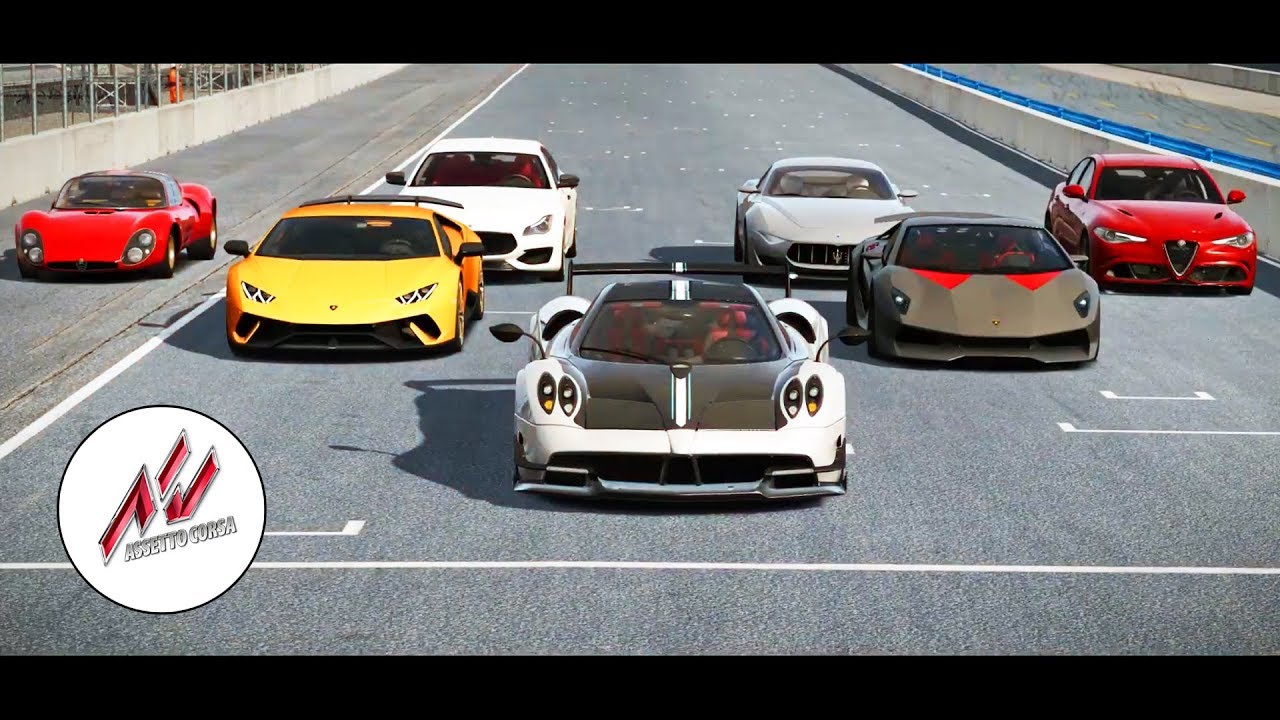 Bonus Pack 3 DLC Laguna Seca Comparison - Assetto Corsa