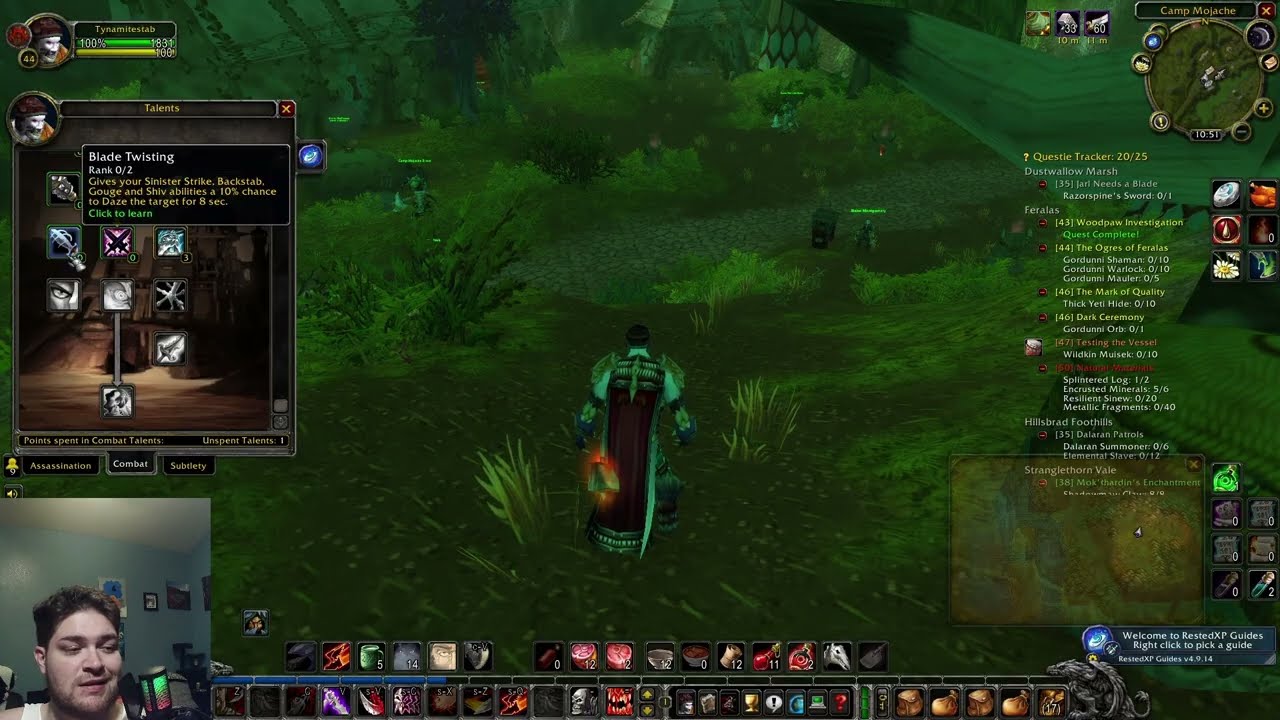 Classic WoW! Rogue Leveling! To become PVP monster! EP143! Tbc is getting close! 