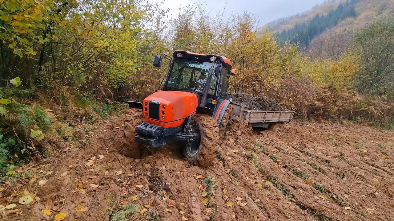 Same Argon 80 - Zaglavio do poda! Vožnja stajnjaka po blatu! Pt. 2