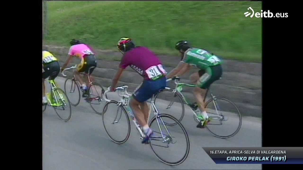 Giro d'Italia 1991 - 16 Selva Val Gardena Lelli