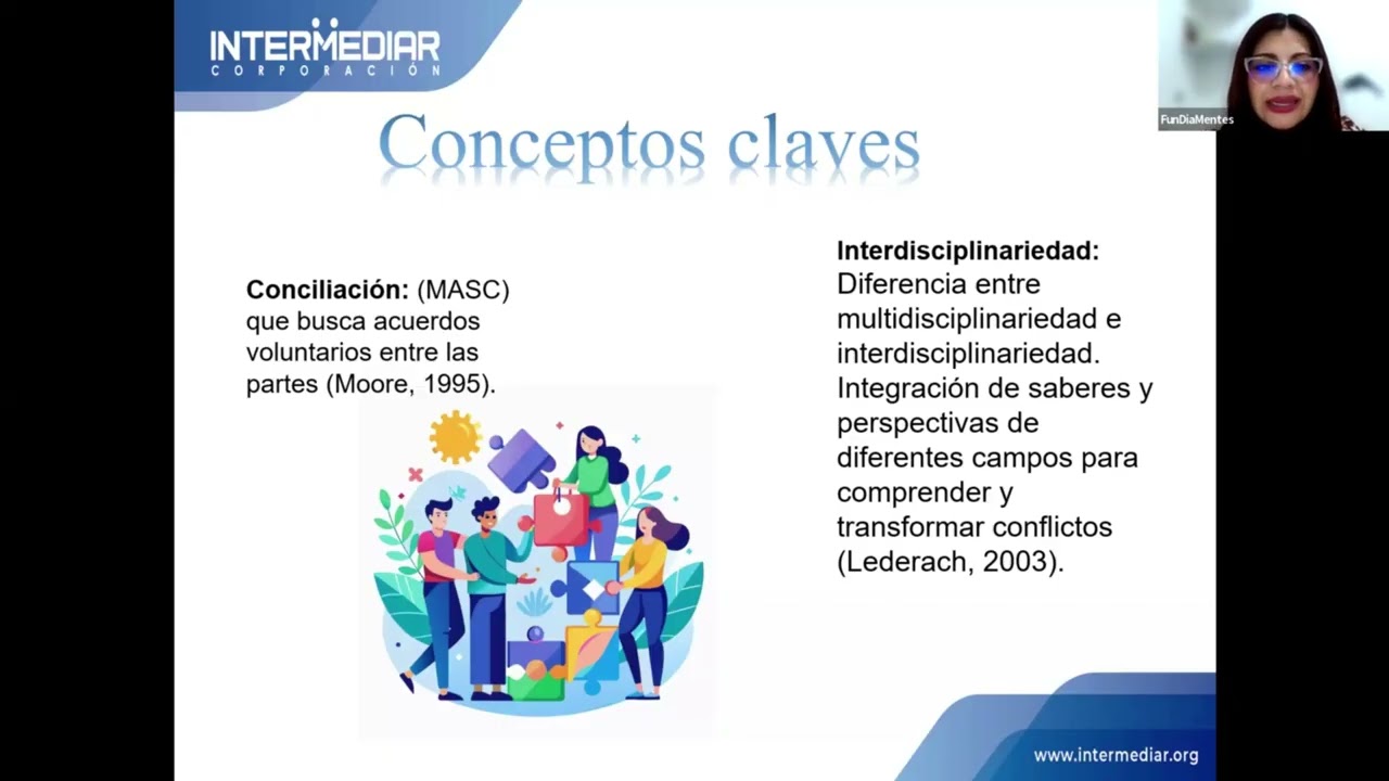 El trabajo Interdisciplinario en el tratamiento del conflicto en la conciliación - Marion