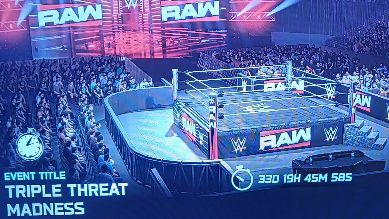 WWE 2K25 Triple Threat MadNess Live Event