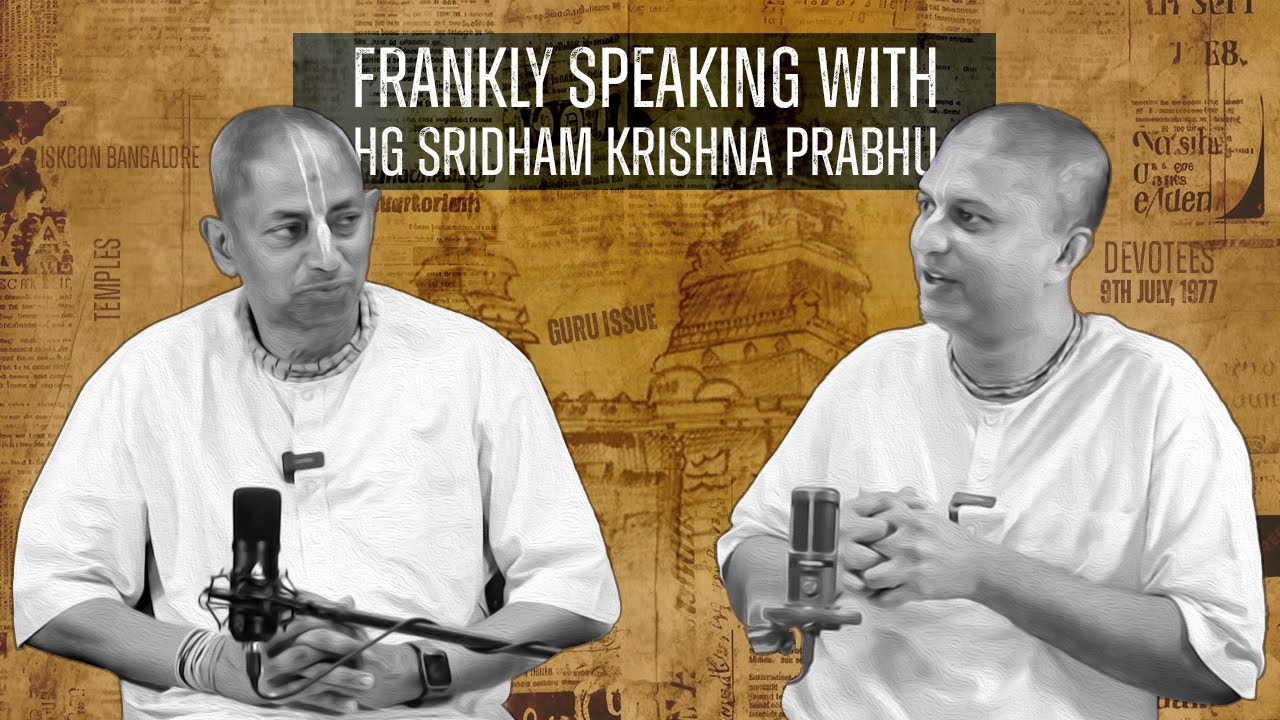 Frankly Speaking with HG Sridham Krishna Prabhu | FOLK Life | Hare Krishna Mandir Ahmedabad