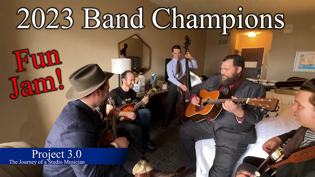 Waddington Brothers SPBGMA 2023 Nashville: Band Champions! Black Mountain Rag…