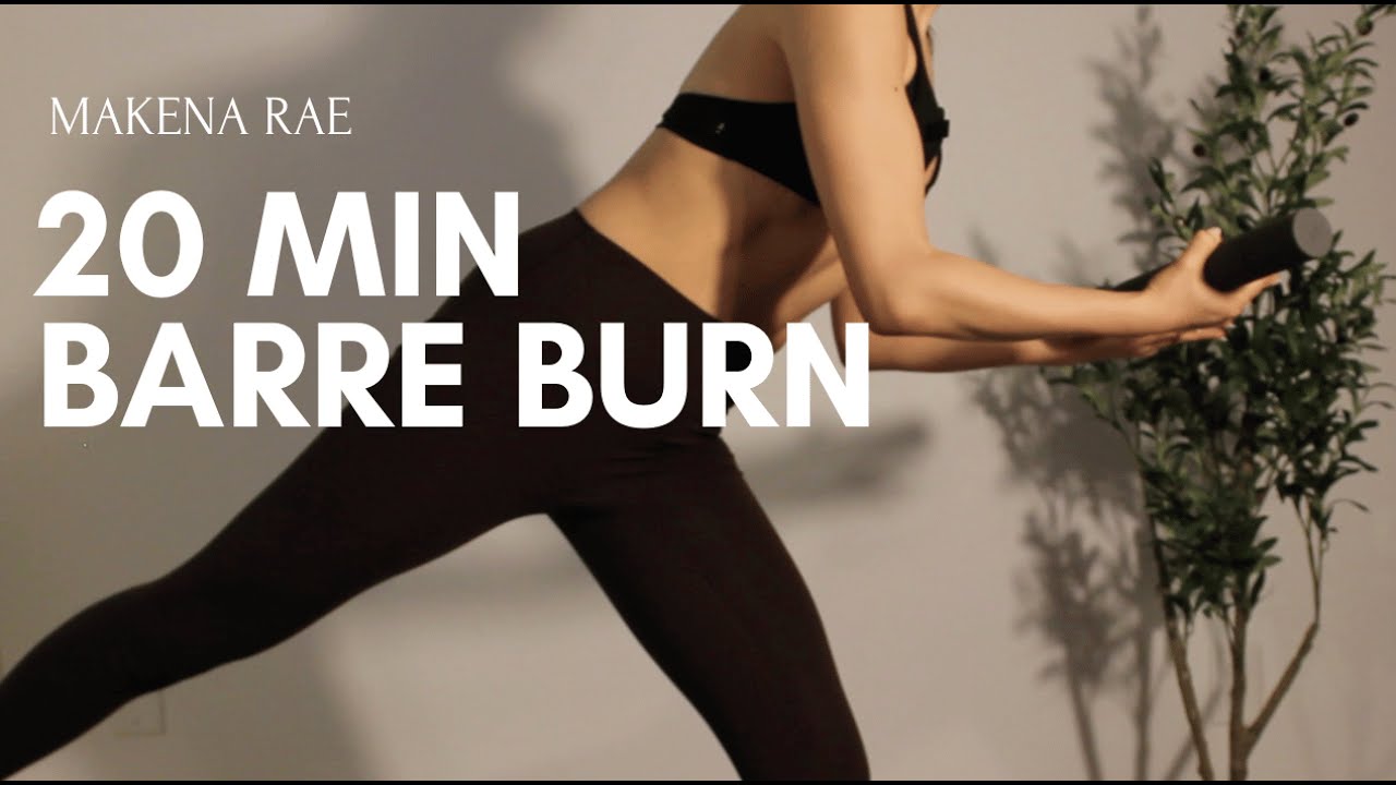 20 MIN BARRE BURN || Makena Rae