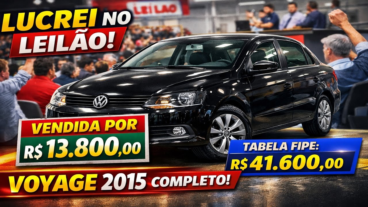 O SEGREDO que ninguém te conta sobre leilões de carros!