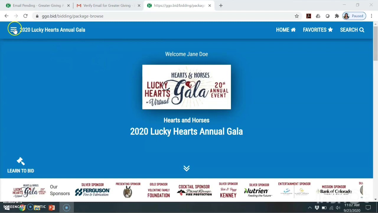 2020 Hearts & Horses Lucky Hearts Gala: How to Bid, Give and Attend