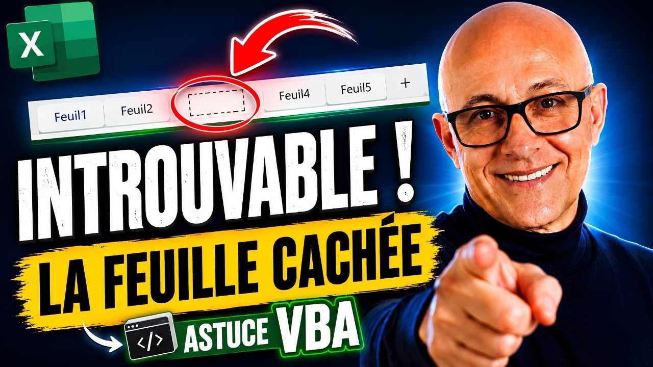 Code VBA | Feuille invisible EN 1 CLIC ! 🔒