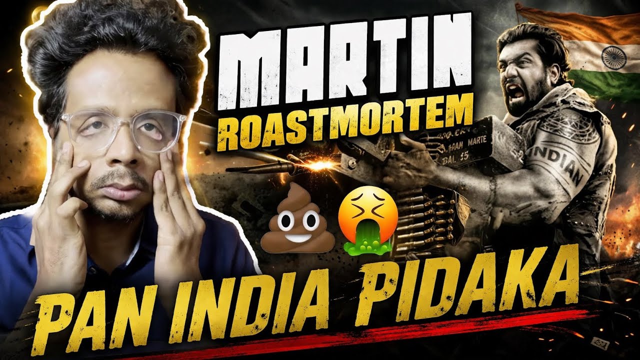 How to Shout?🗣️| Martin Review | Roastmortem | Dhruva Sarja, AP Arjun, Anveshi Jain, Uday K Mehta