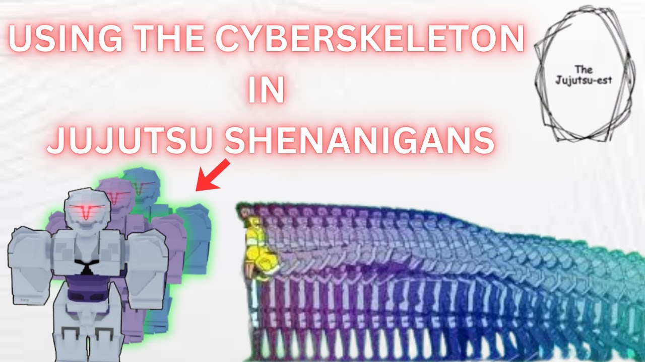 I USED THE CYBERSKELETON in jujutsu shenanigans? | JJS ROBLOX