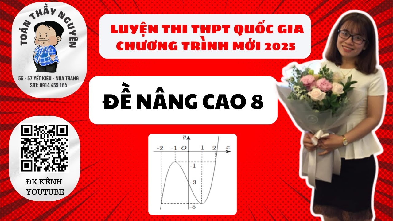 LUYỆN THI THPT QUỐC GIA || ĐỀ 8 NÂNG CAO (CÓ ĐỀ TRONG PHẦN MÔ TẢ)