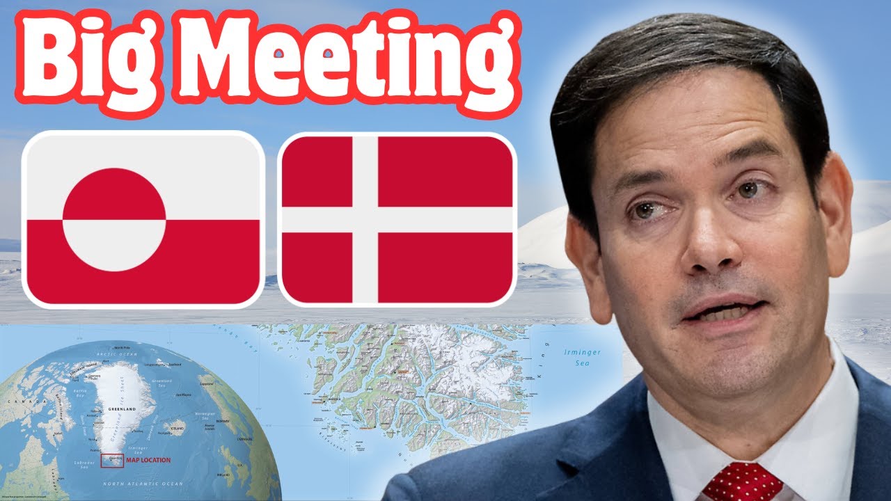Rubio *CONFIRMS* meeting with Denmark & Greenland...
