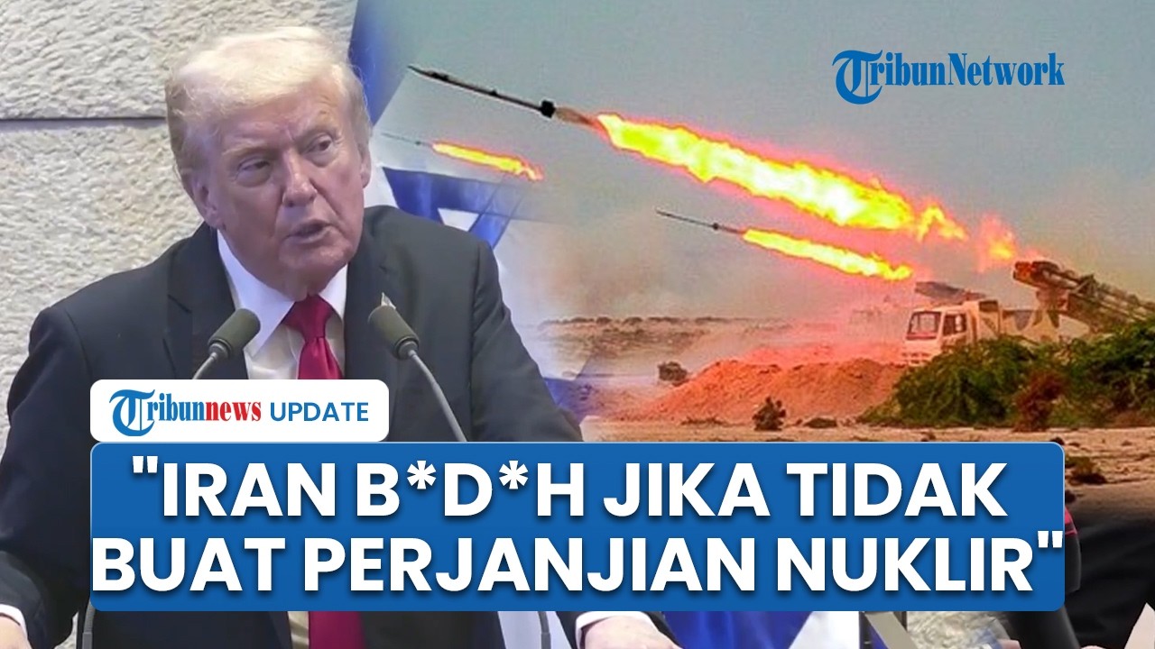 Donald Trump Klaim Iran B*d*h Jika Tak Capai Kesepakatan Nuklir, Ancam Serangan Lebih Besar