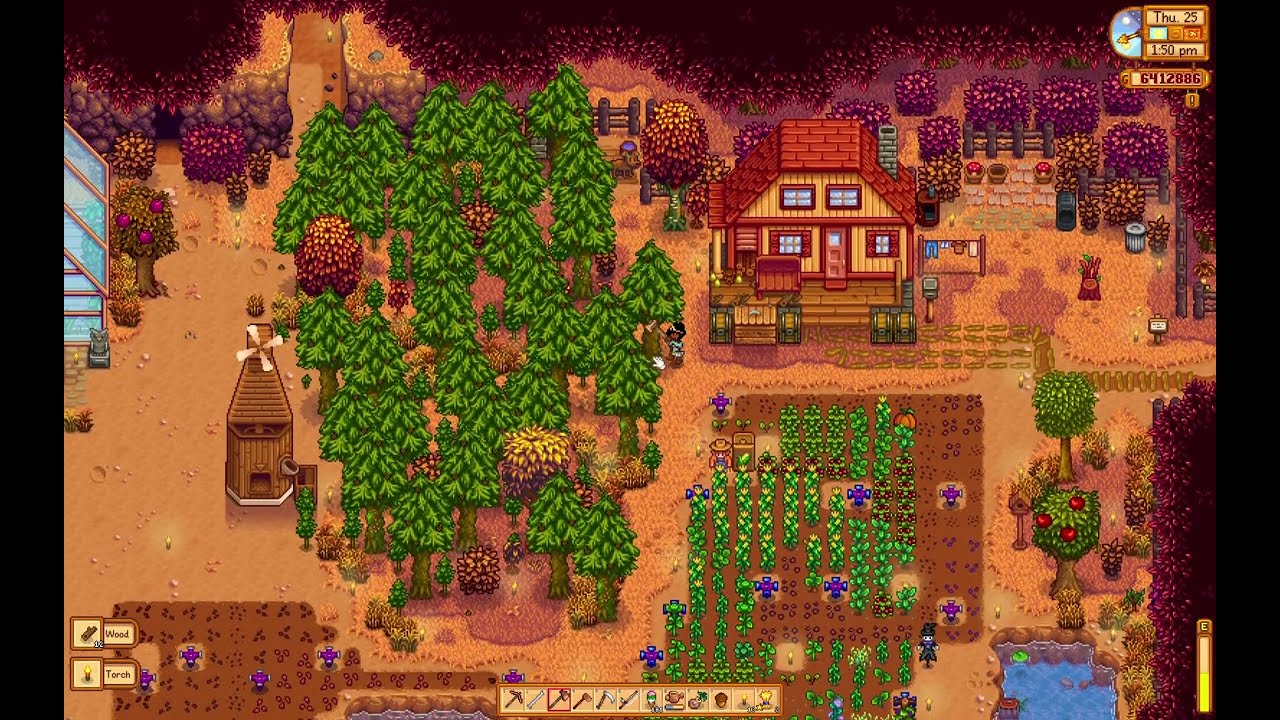Stardew Valley: Working on Farm