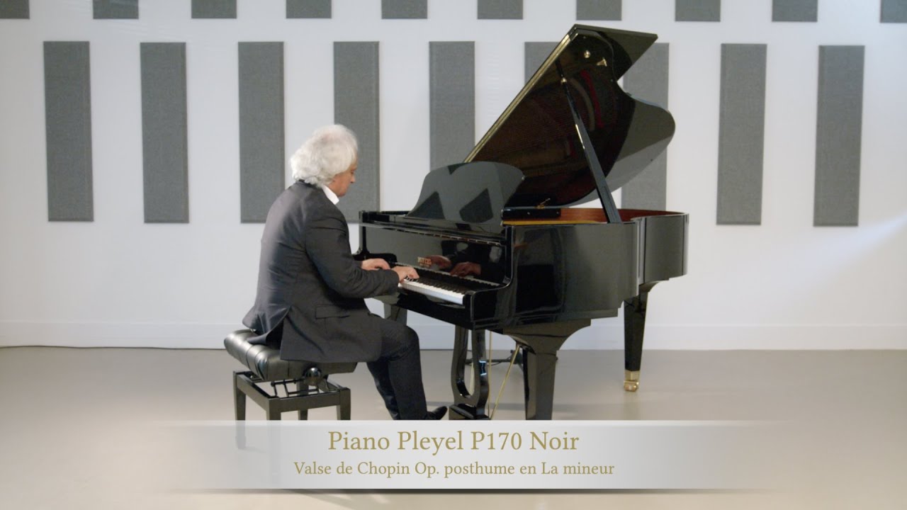 Le piano Pleyel P170 Noir - Valse Op. posthume de Chopin interpr&eacute;t&eacute;e par Yves Henry