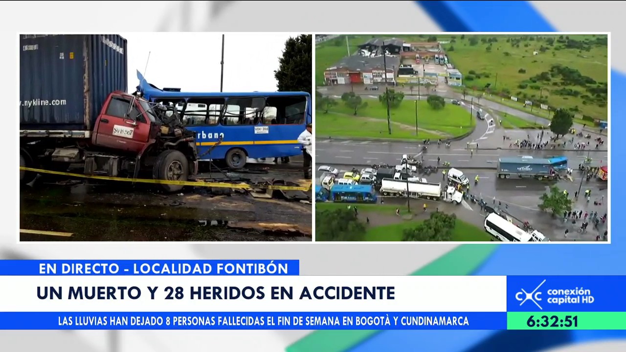 Choque entre SITP y tractocamión deja una persona muerta