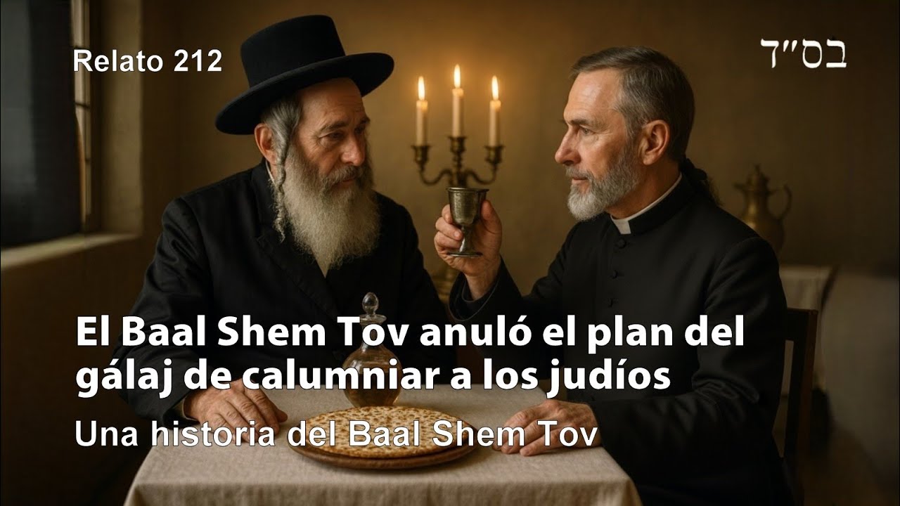 El Baal Shem Tov anuló el plan del gálaj de calumniar a los judíos - una historia del Baal Shem Tov 