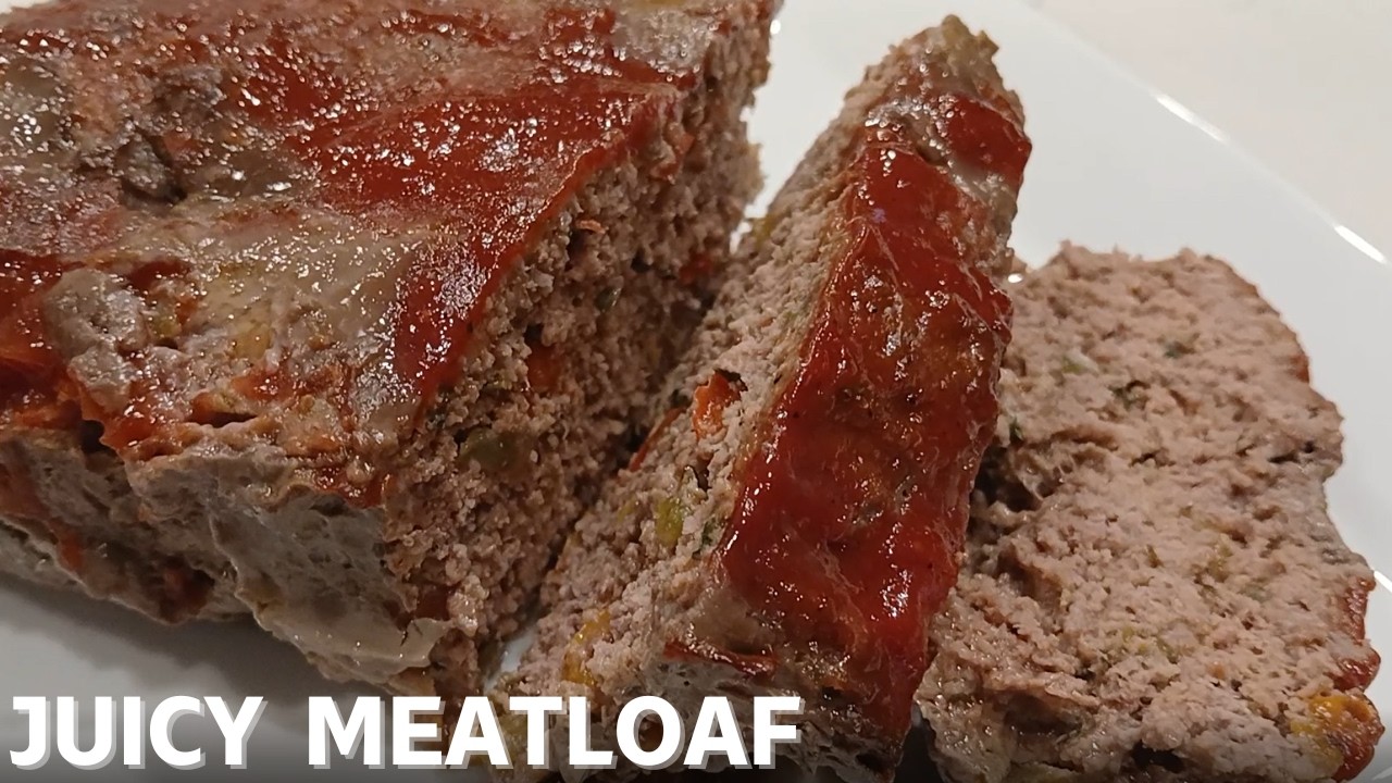 Juicy & Flavourful MeatLoaf Recipe | Easy Homemade Juicy Meatloaf | Perfect Meatloaf Recipe|