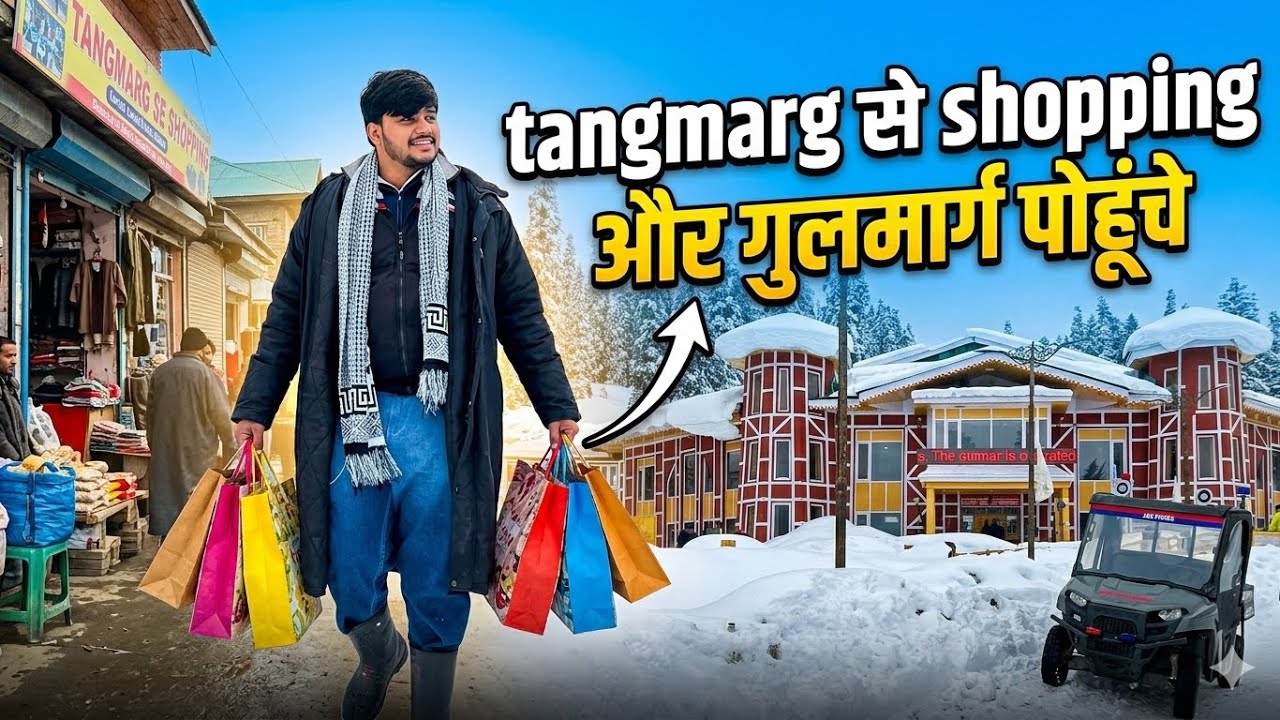 Tangmarg me snow-cloths or boots