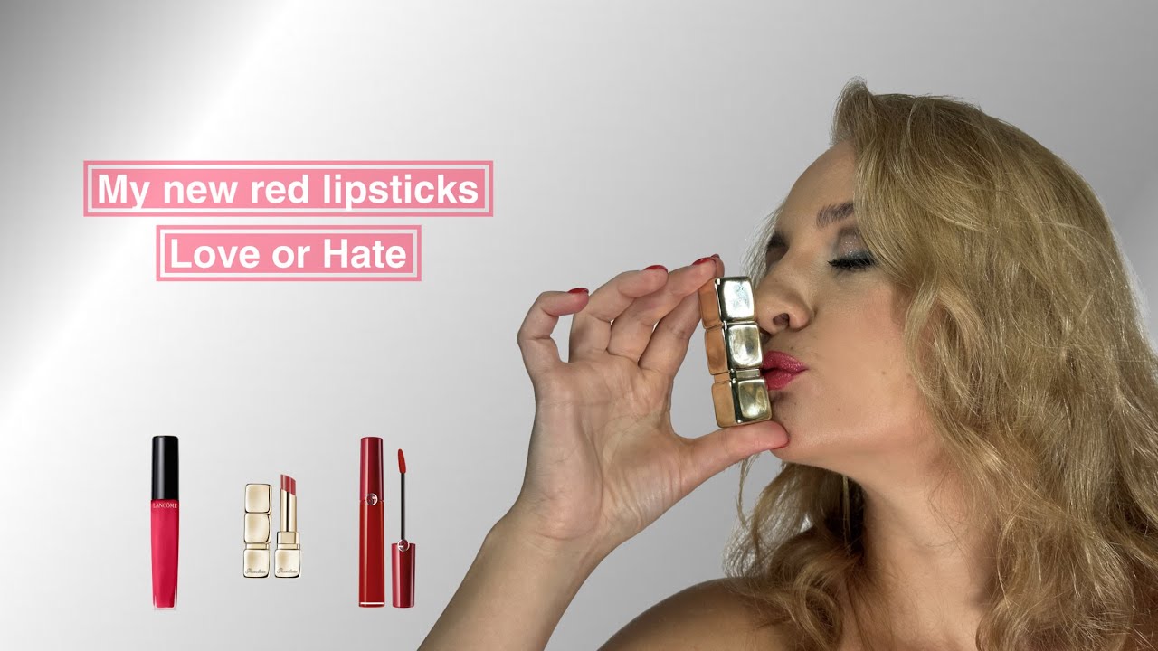 My new red lipsticks review