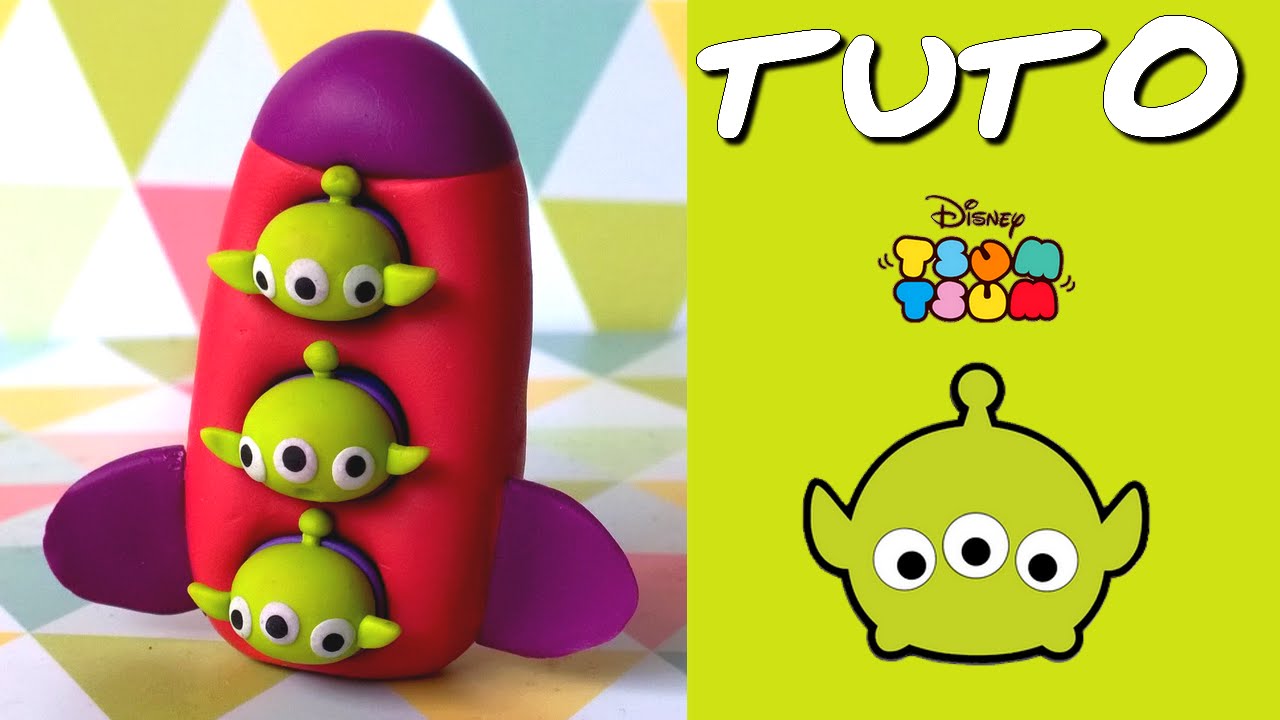 TUTO FIMO | Tsum Tsum Aliens (de Toy Story)