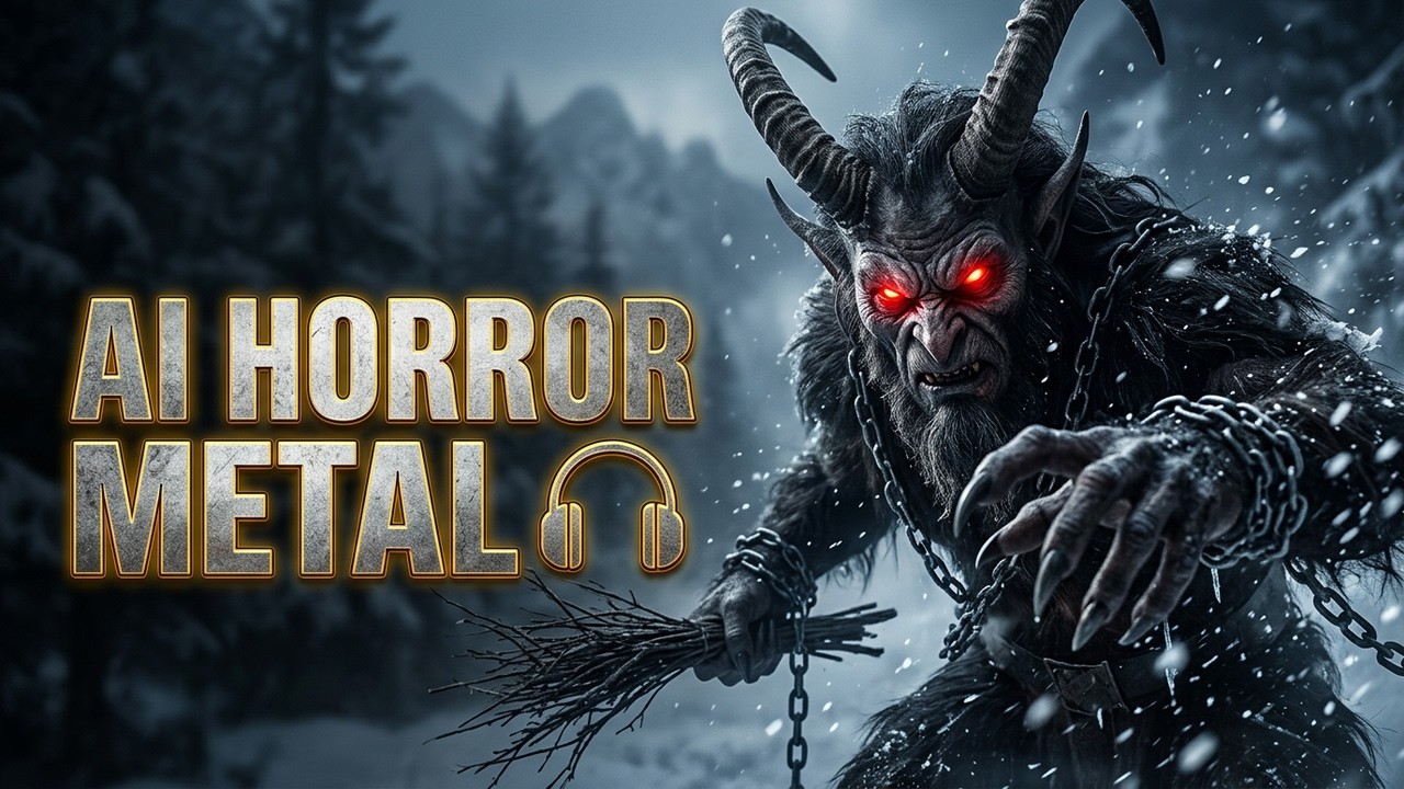 KRAMPUS – Deutsche Legende 🎧 Horror Metal IA (AMV)