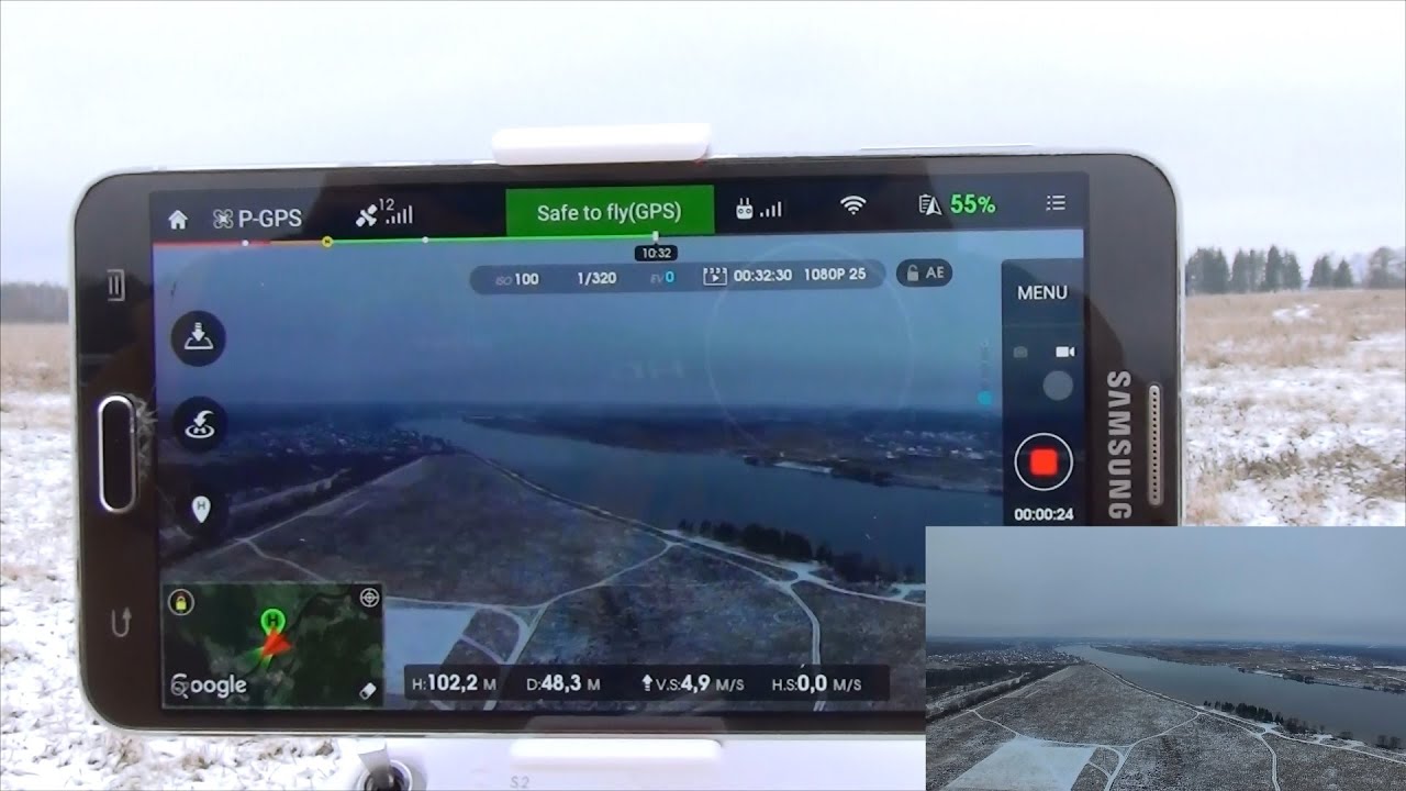 Бюджетный Фантом ... Дальность, полеты, калибровка, съемка на DJI Phantom 3 standard