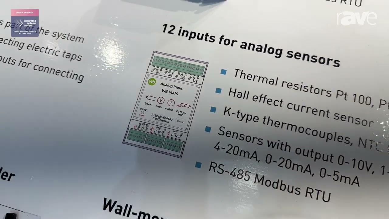 ISE 2025: Wiren Board Showcases WB-MAI6 Analog Input Module for Industrial Automation