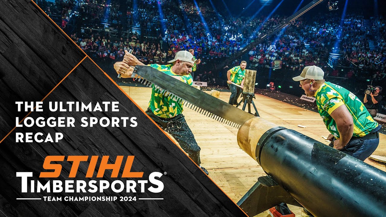Оживите безумие: первоклассная рубка леса на чемпионате мира STIHL TIMBERSPORTS® Team WCH 2024