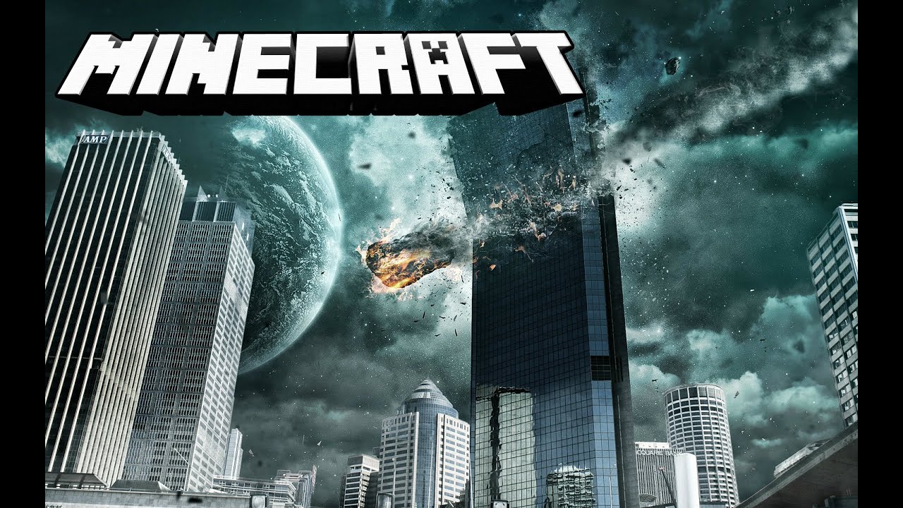 Minecraft -  METEORS DESTROYING CITY! (Meteors Vs City)