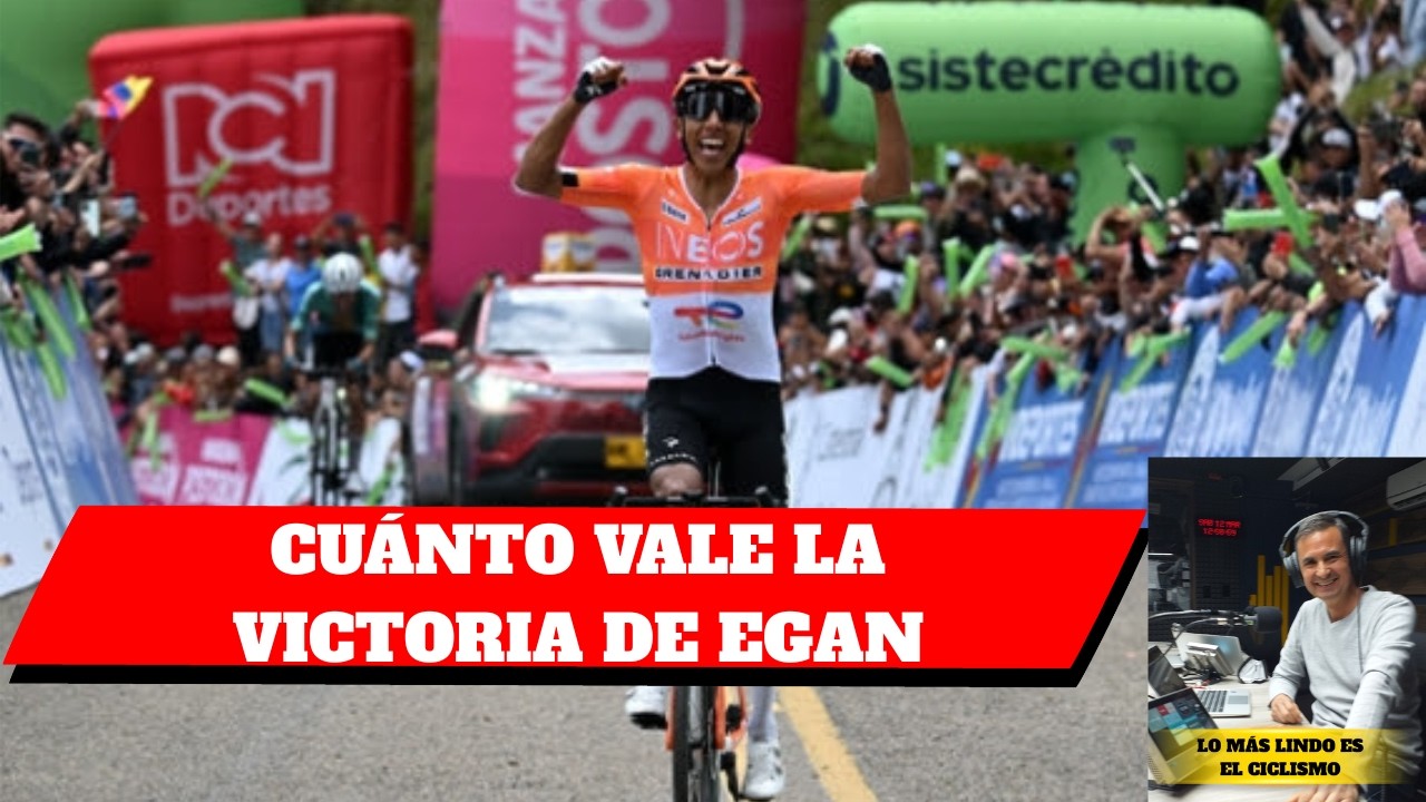 VALE la VICTORIA de EGAN BERNAL para IR A EUROPA