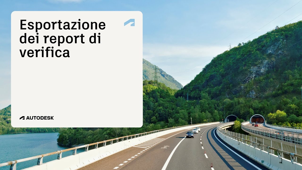 2026.1 - 5 - Country Kit Italiano di Civil 3D per le Strade - Esportazione dei report di verifica