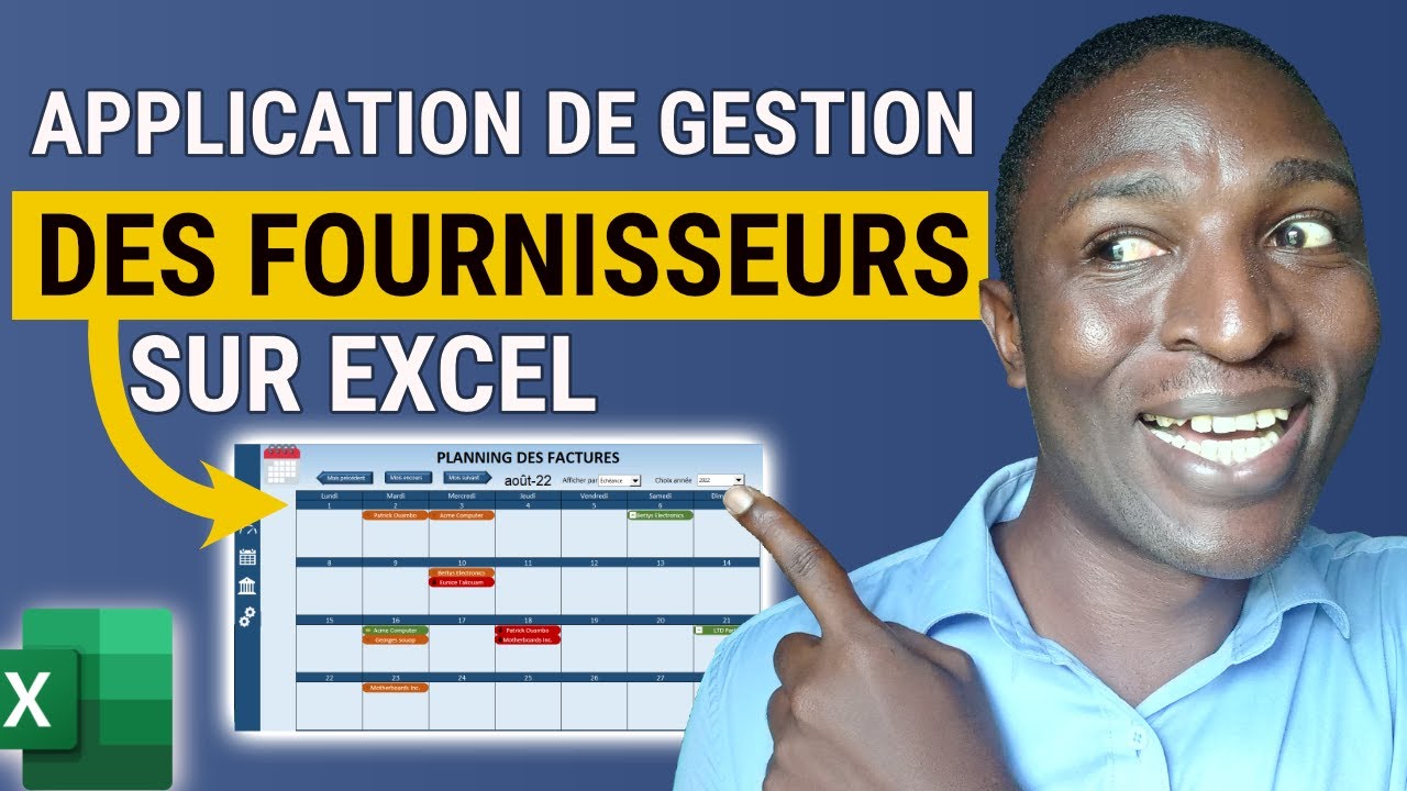 Comment faire un suivi des FACTURES FOURNISSEURS sur Excel