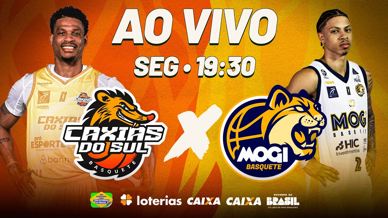CAXIAS DO SUL BASQUETE X MOGI BASQUETE | NBB CAIXA 2025/26 | AO VIVO | 09/03/2026 | 19h30
