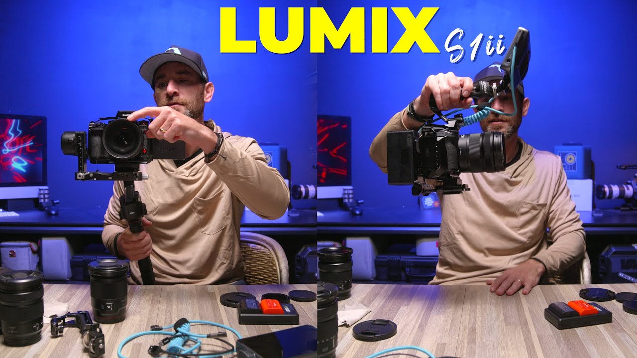 Ручная установка Lumix S1ii + подвес