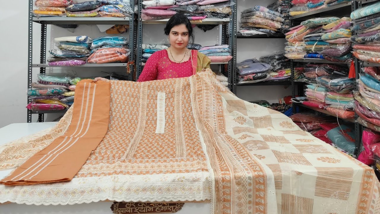 Jaivijay Brand ♥️ के मलमल कॉटन के Boutique सूट || Sahiba Brand 🔥 @DesignerSuitsBySonika February 10