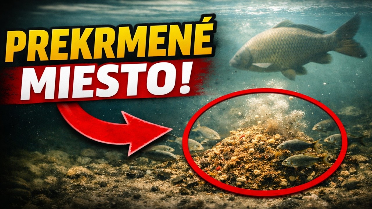 SYPEŠ KRMIVO, ALE RYBY UTEKAJÚ! Prečo tvoja návnada v skutočnosti odháňa trofeje? [Najväčšia chyba]