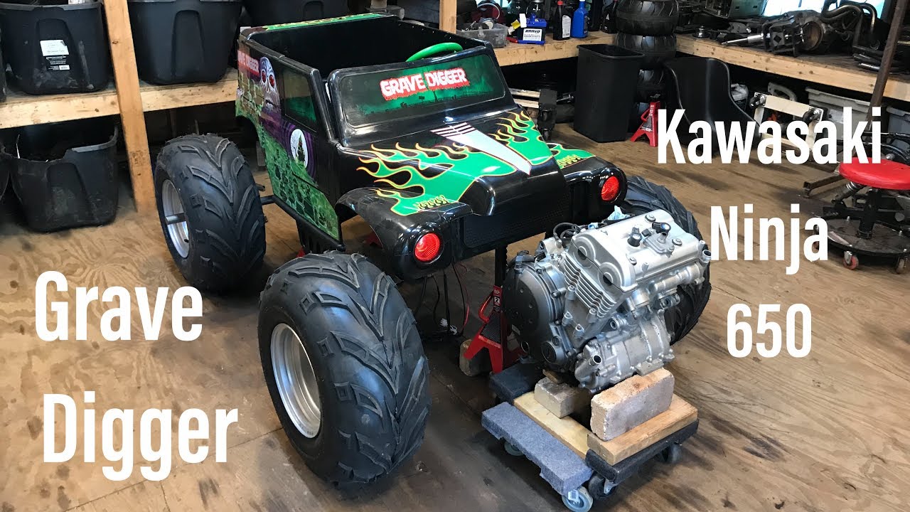 Ninja 650 Powered Power Wheels Build Part 1