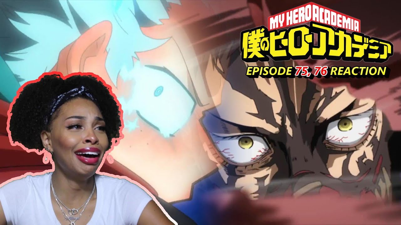 OHH THE FEELS!! DEKU VS CHISAKI! | MY HERO ACADEMIA EPISODE 75, 76 REACTION