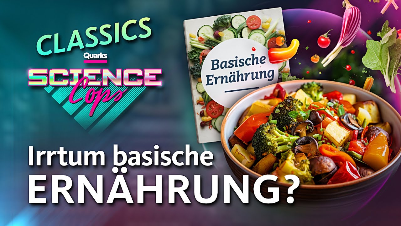 Wer an ÜBERSÄUERUNG glaubt, versteht Ernährung nicht! | Podcast #33 (04/22) | Quarks Science Cops