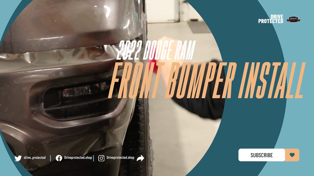 Timelapse Tuesday - Dodge Ram 1500 Front Bumper PPF Install!