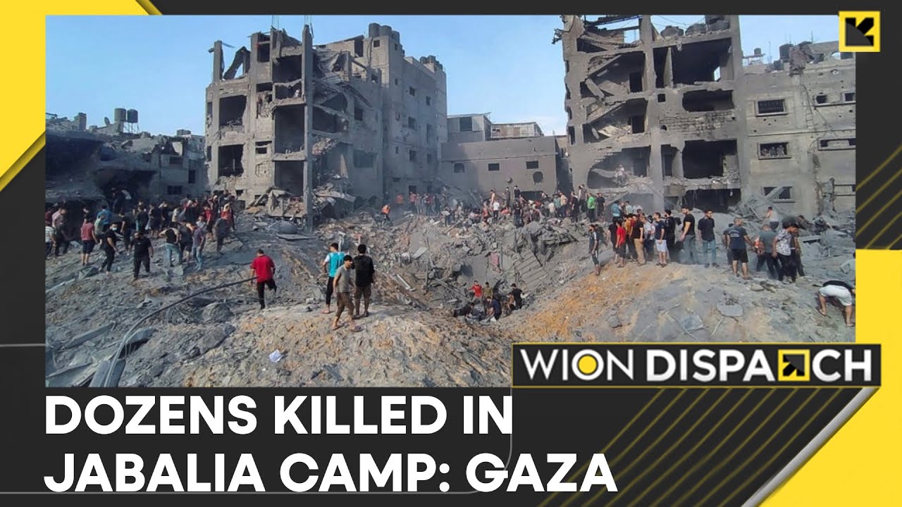 Israel-Palestine war: Israel bombs Jabalia refugee camp in Gaza | WION