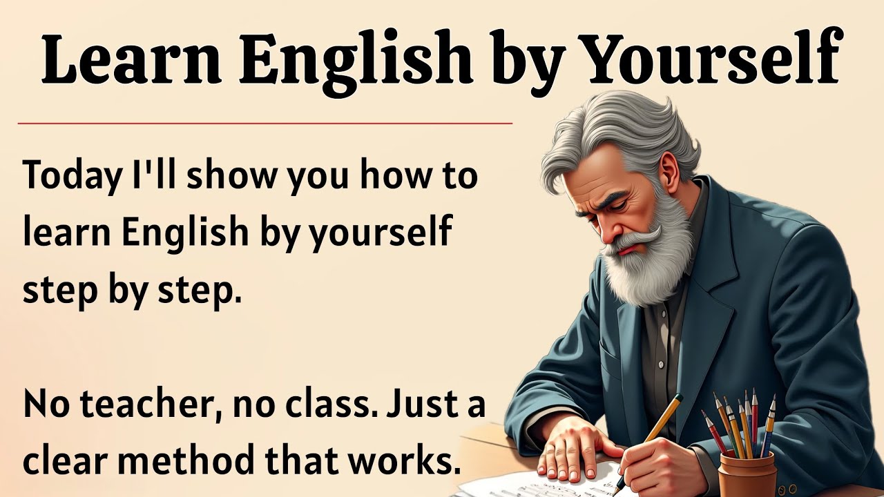 Learn English by Yourself || Speak English Fluently by Yourself ✅ 