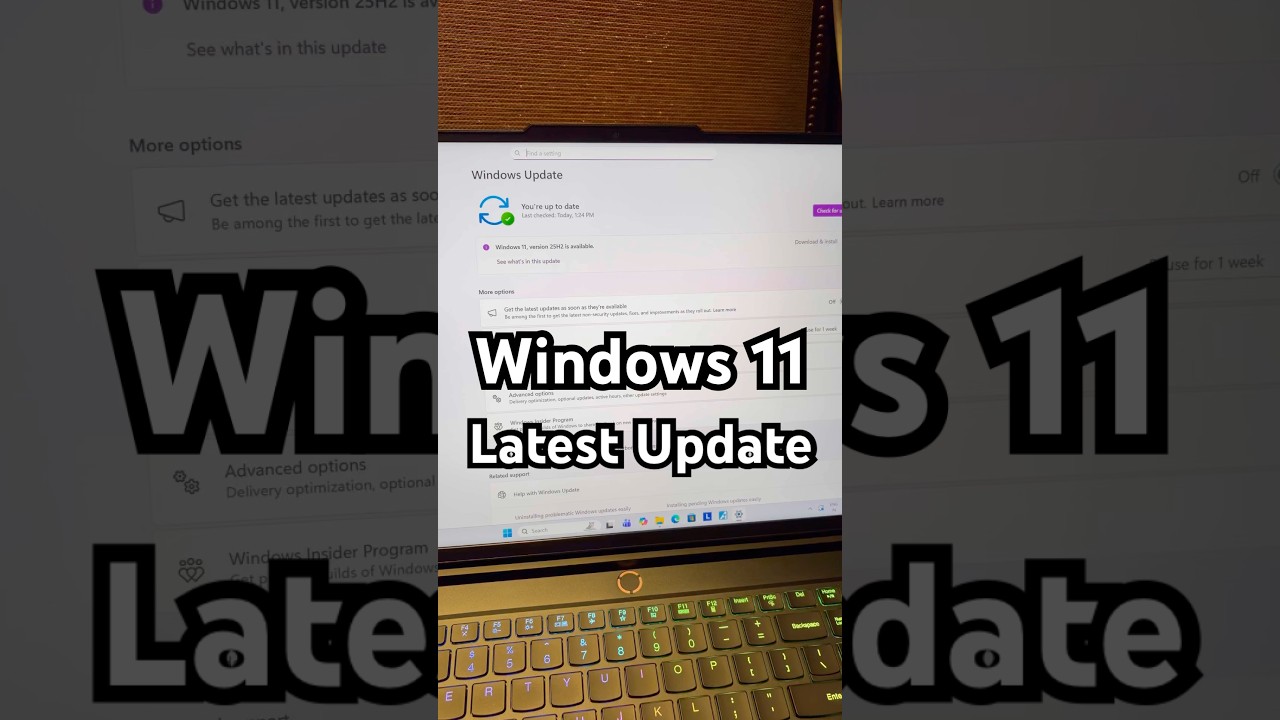 Windows 11 25H2 Update is HERE! 🔥 Install Now & Boost Speed 💻